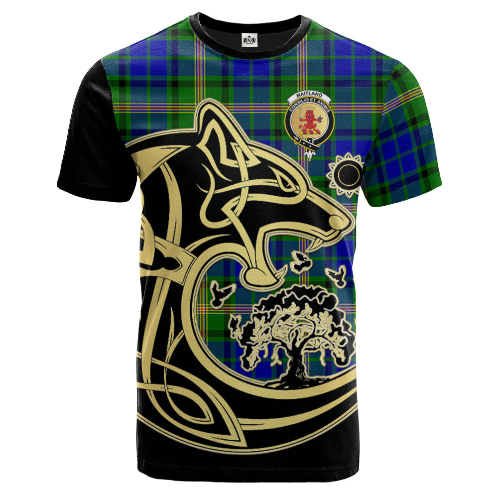 scottish-maitland-clan-crest-celtic-wolf-tartan-t-shirt