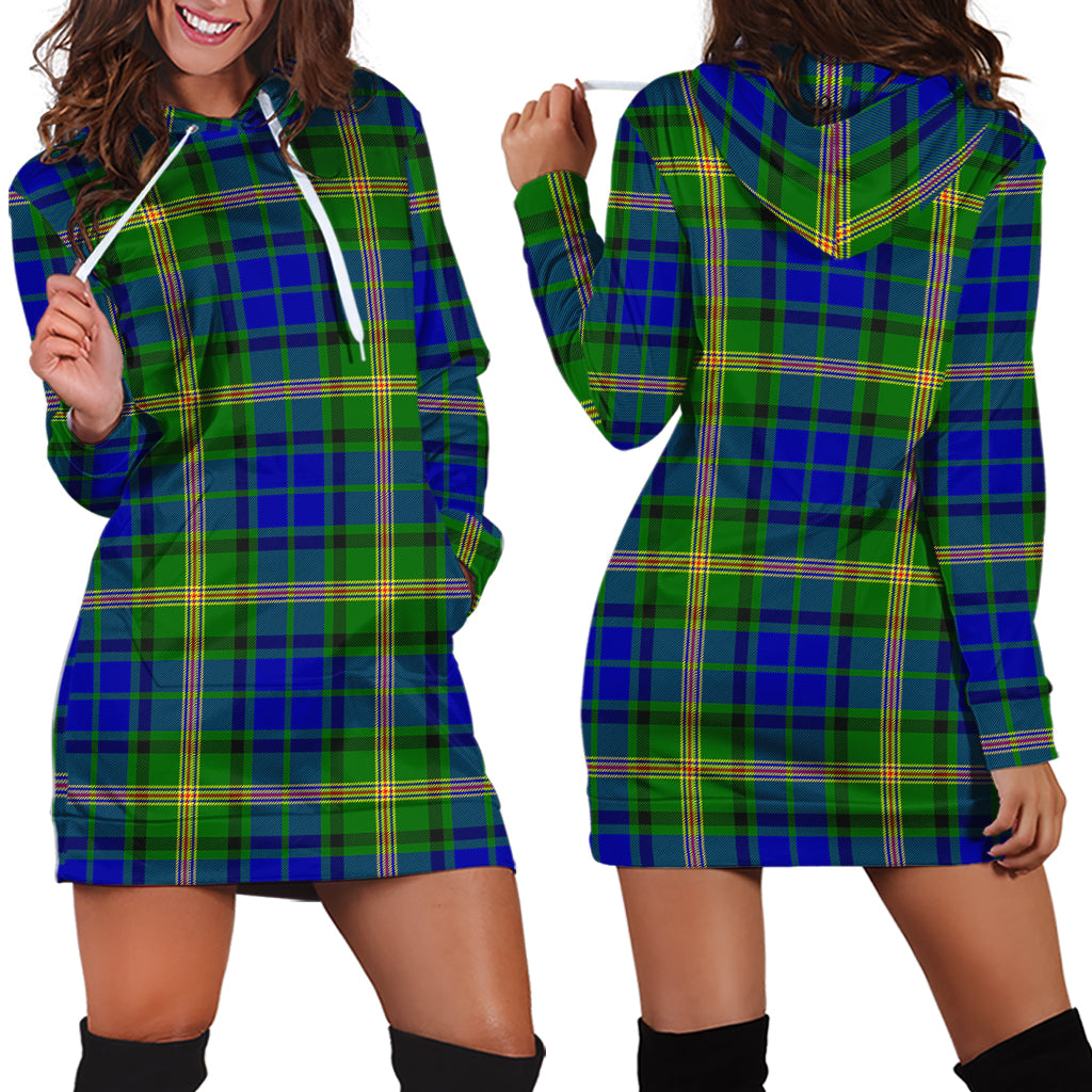 scottish-maitland-clan-tartan-hoodie-dress