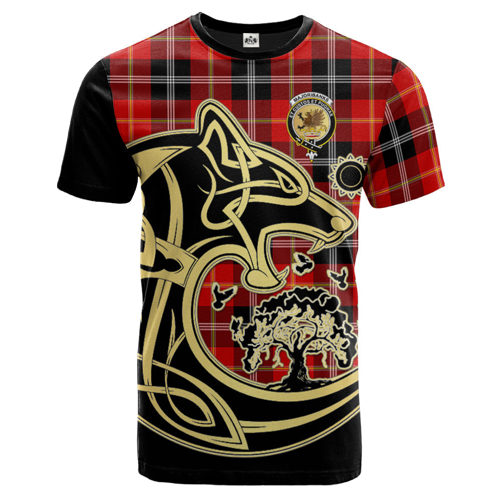 scottish-majoribanks-clan-crest-celtic-wolf-tartan-t-shirt