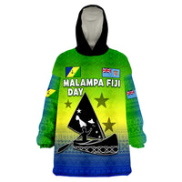Malampa Fiji Day Happy 52nd Anniversary Wearable Blanket Hoodie - Wonder Print Shop