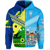 Vanuatu Malampa Province and Fiji Hoodie Together LT8 - Wonder Print Shop