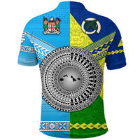 Malampa Province Vanuatu and Fiji Polo Shirt Together LT8 - Wonder Print Shop