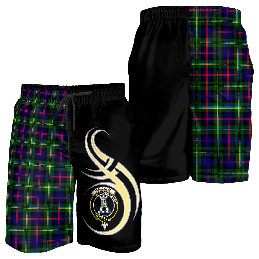 scottish-malcolm-clan-crest-believe-in-me-tartan-men-shorts