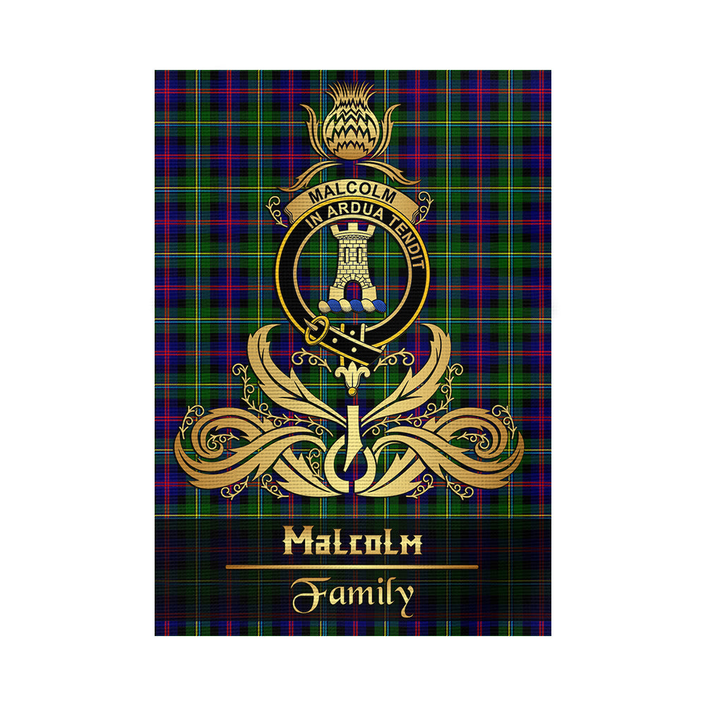 scottish-malcolm-clan-crest-family-golden-thistle-tree-tartan-garden-flag