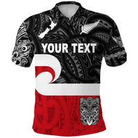 Custom New Zealand Maori Polo Shirt Haka Simple LT8 - Wonder Print Shop