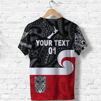 Custom Maori Aotearoa Haka T Shirt New Zealand Simple, Custom Text And Number LT8 - Wonder Print Shop