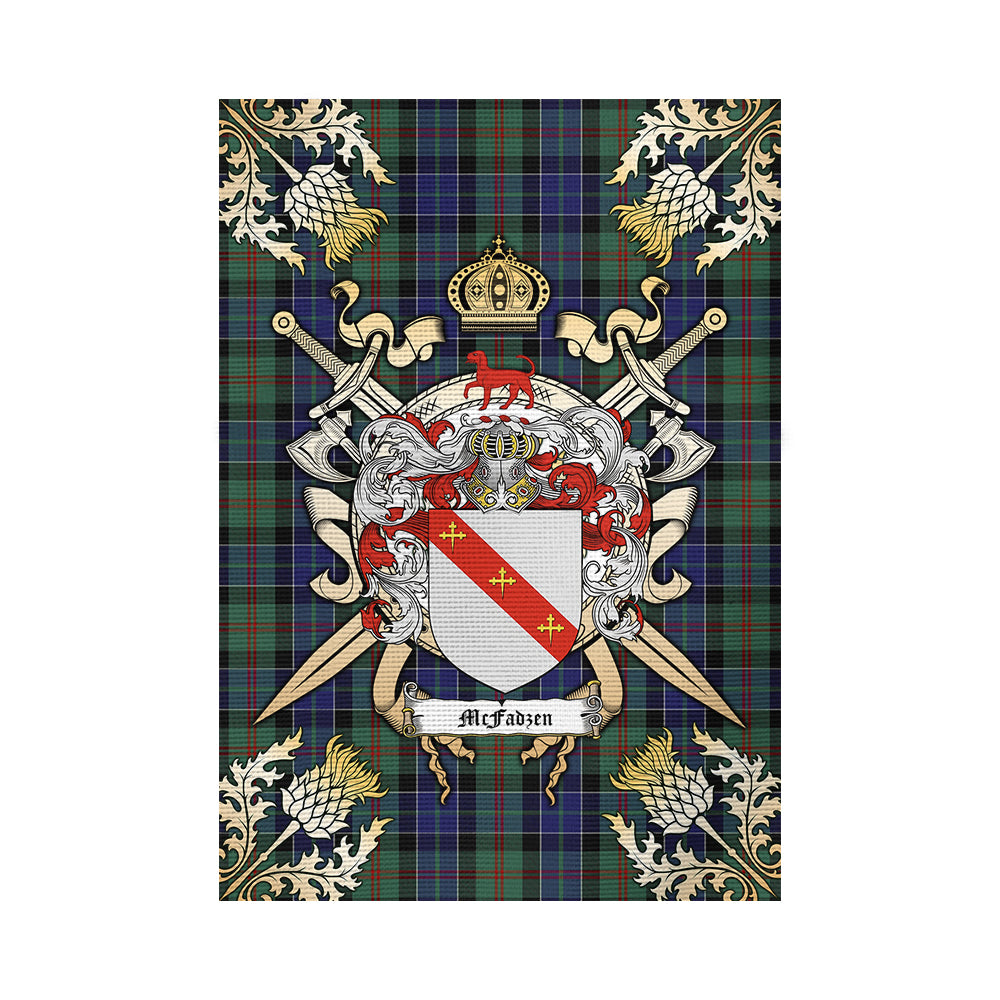scottish-mcfadzen-02-clan-crest-gold-courage-sword-tartan-garden-flag