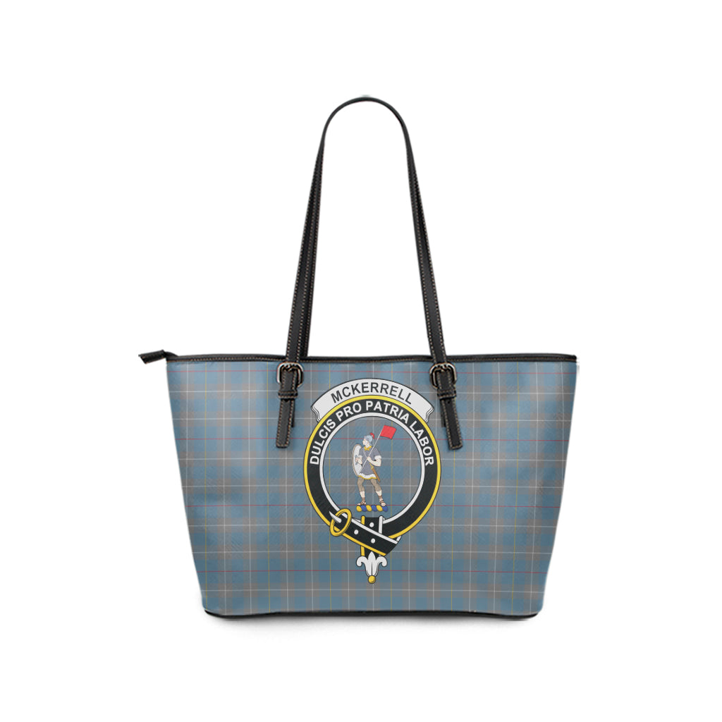 scottish-mckerrell-of-hillhouse-dress-clan-crest-tartan-leather-tote-bags