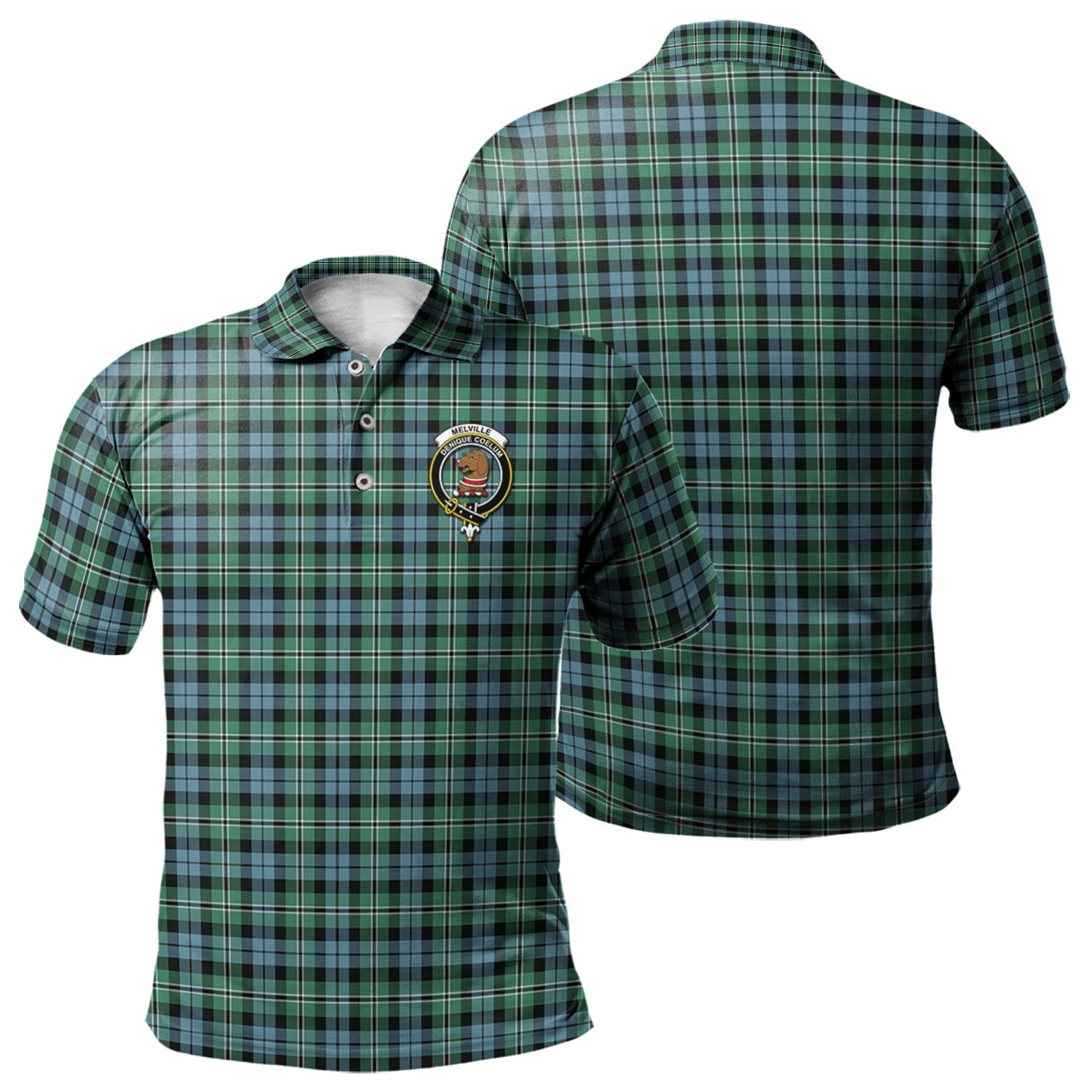 scottish-melville-ancient-clan-crest-tartan-polo-shirt