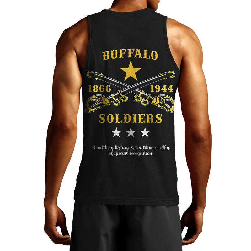 custom-personalised-buffalo-soldiers-men-tank-top-african-american-military-simple-style-black