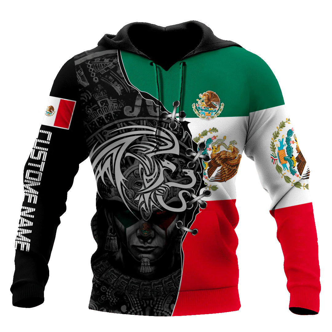 custom-name-mexico-aztec-3d-all-over-printed-hoodie