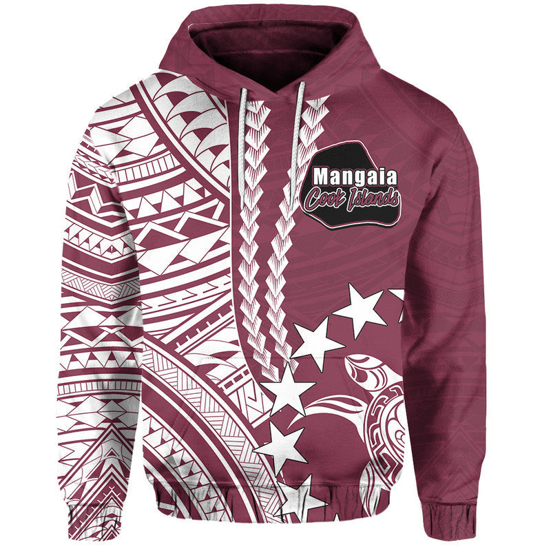Mangaia Cook Islands Polynesian Hoodie LT6 - Wonder Print Shop