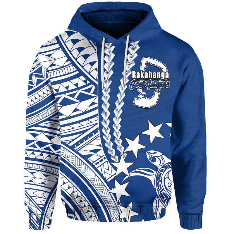 Rakahanga Cook Islands Polynesian Hoodie LT6 - Wonder Print Shop