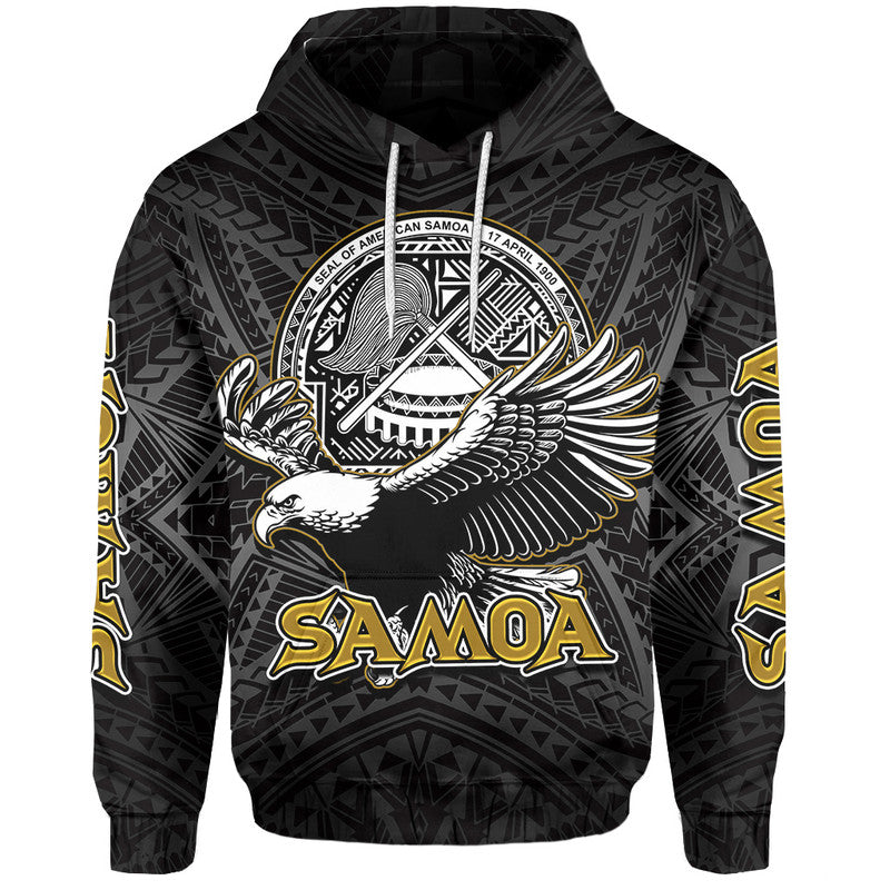 Custom Personalised Seal of American Samoa Hoodie LT6 - Wonder Print Shop