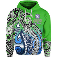 Custom Personalised Marae Moana Cook Islands Marine Park Hoodie LT6 - Wonder Print Shop