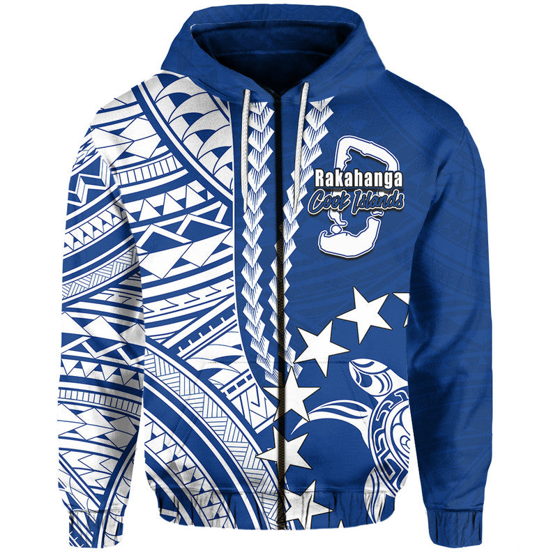 Rakahanga Cook Islands Polynesian Hoodie LT6 - Wonder Print Shop