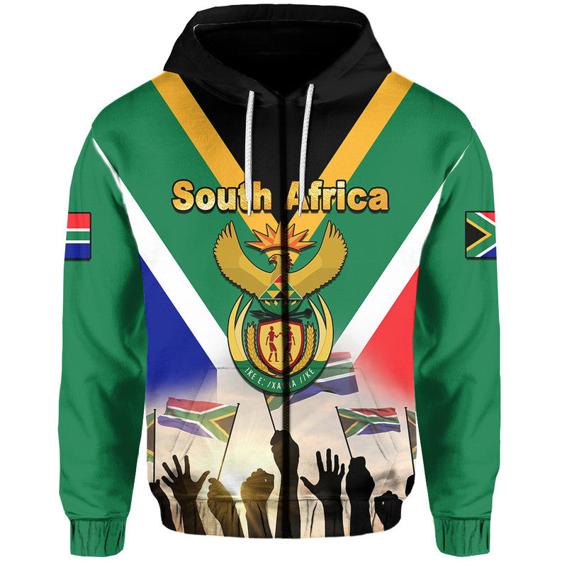 South Africa Freedom Day Hoodie LT6 - Wonder Print Shop