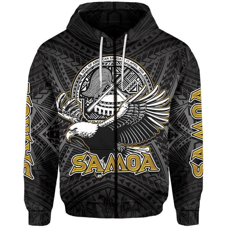 Custom Personalised Seal of American Samoa Hoodie LT6 - Wonder Print Shop