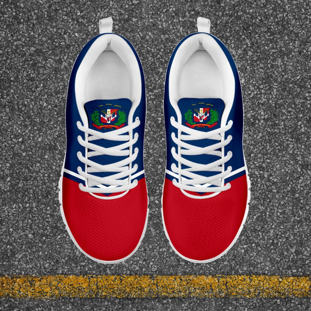 (Custom) Dominican Republic Sneakers Flag Personal Signature - Wonder Print Shop