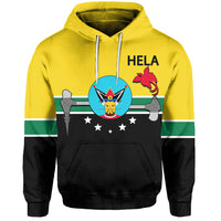 Hela Province Hoodie Of Papua New Guinea Flag Style LT6 - Wonder Print Shop