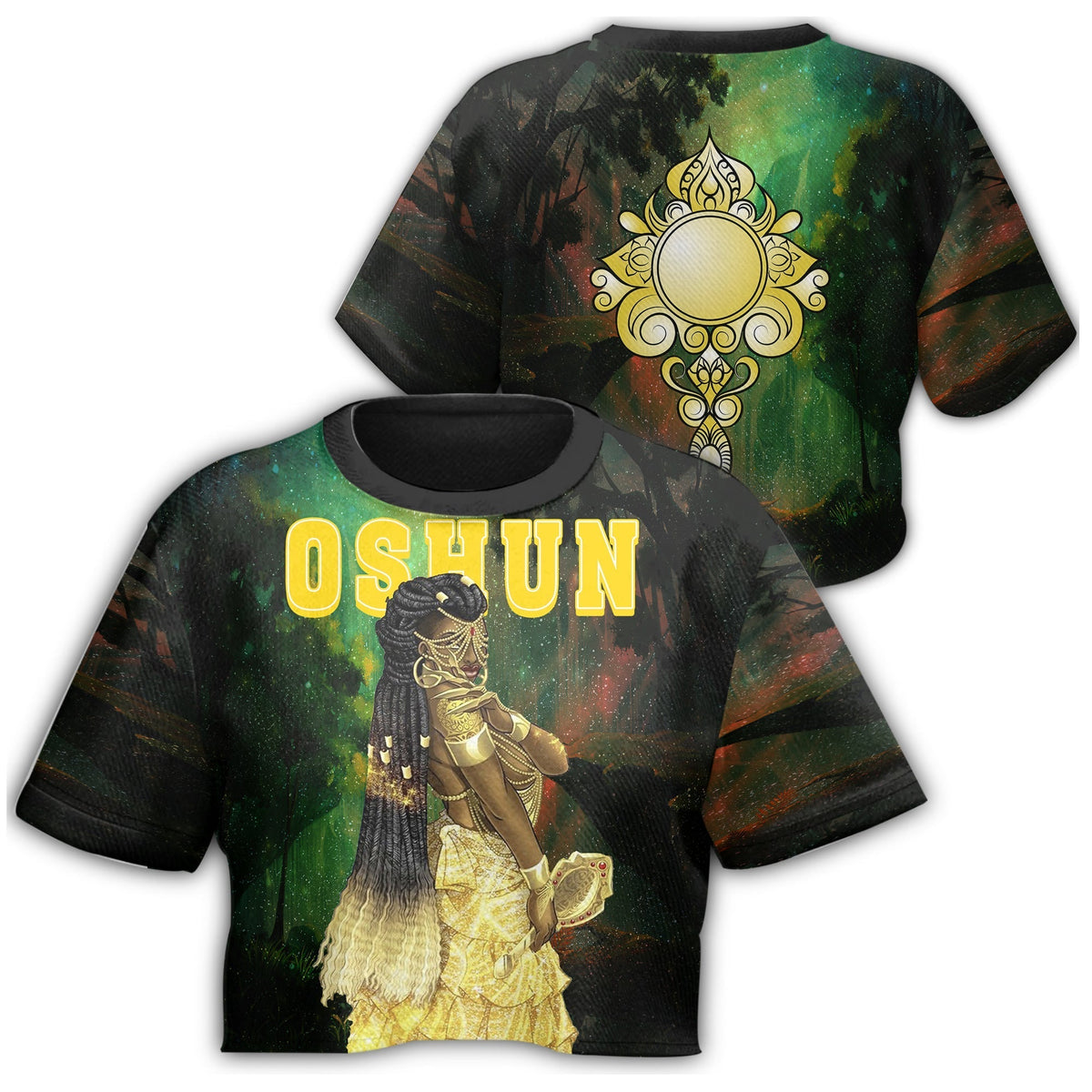 wonder-print-shop-t-shirt-orisha-oshun-forest-background-croptop-t-shirt