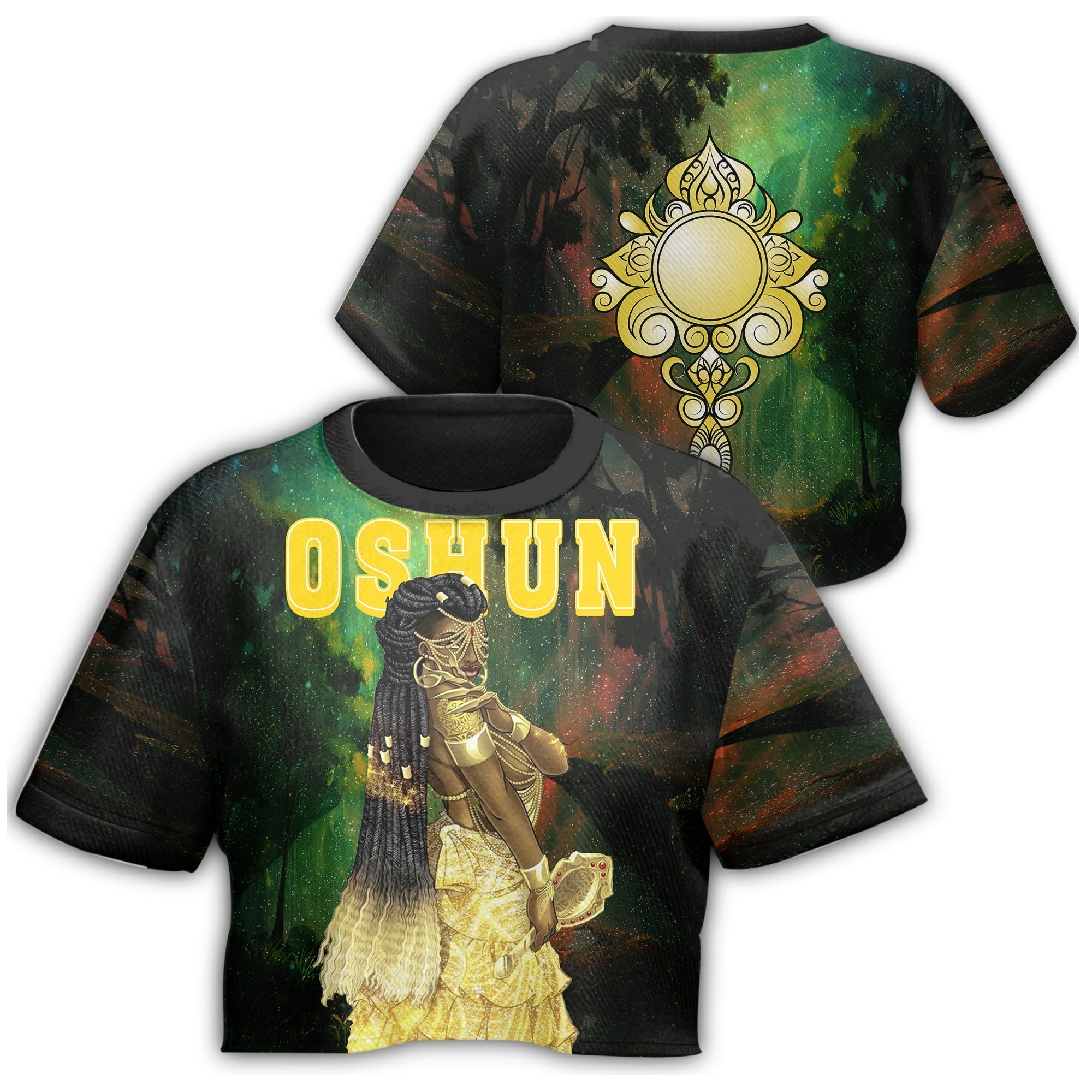 wonder-print-shop-t-shirt-orisha-oshun-forest-background-croptop-t-shirt