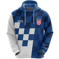 Coat Of Arms Croatia Hoodie Blue Version - Wonder Print Shop