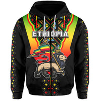 Custom Ethiopia Hoodie Reggae Style No.2 LT6 - Wonder Print Shop
