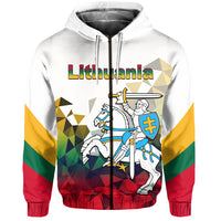 Custom Lithuania Hoodie Polygonal Template Style LT6 - Wonder Print Shop