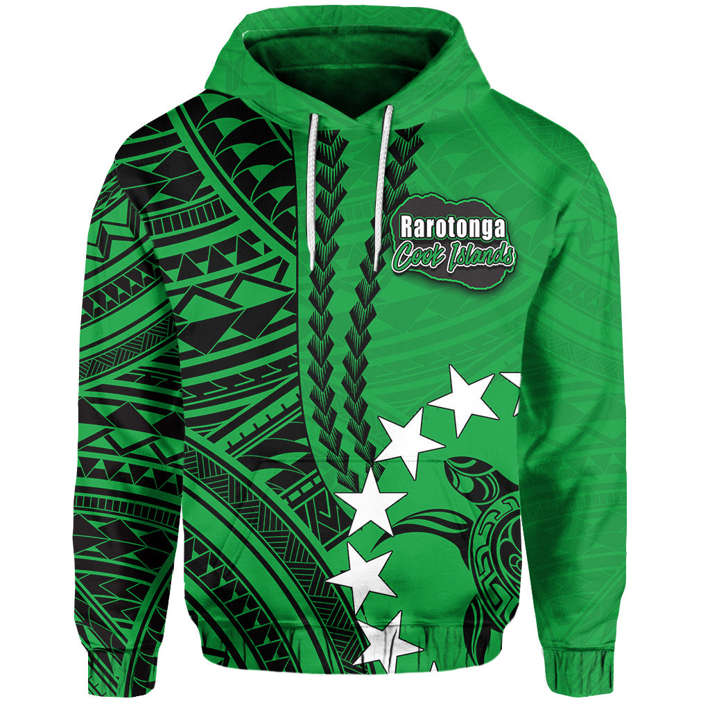 Rarotonga Cook Islands Polynesian Hoodie LT6 - Wonder Print Shop