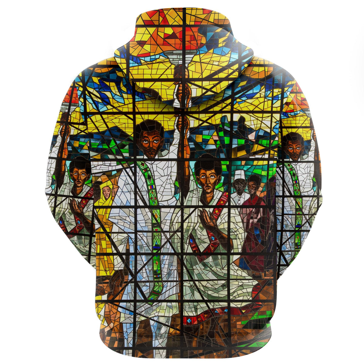 Ethiopia Hoodie, Ethiopian Orthodox - Wonder Print Shop