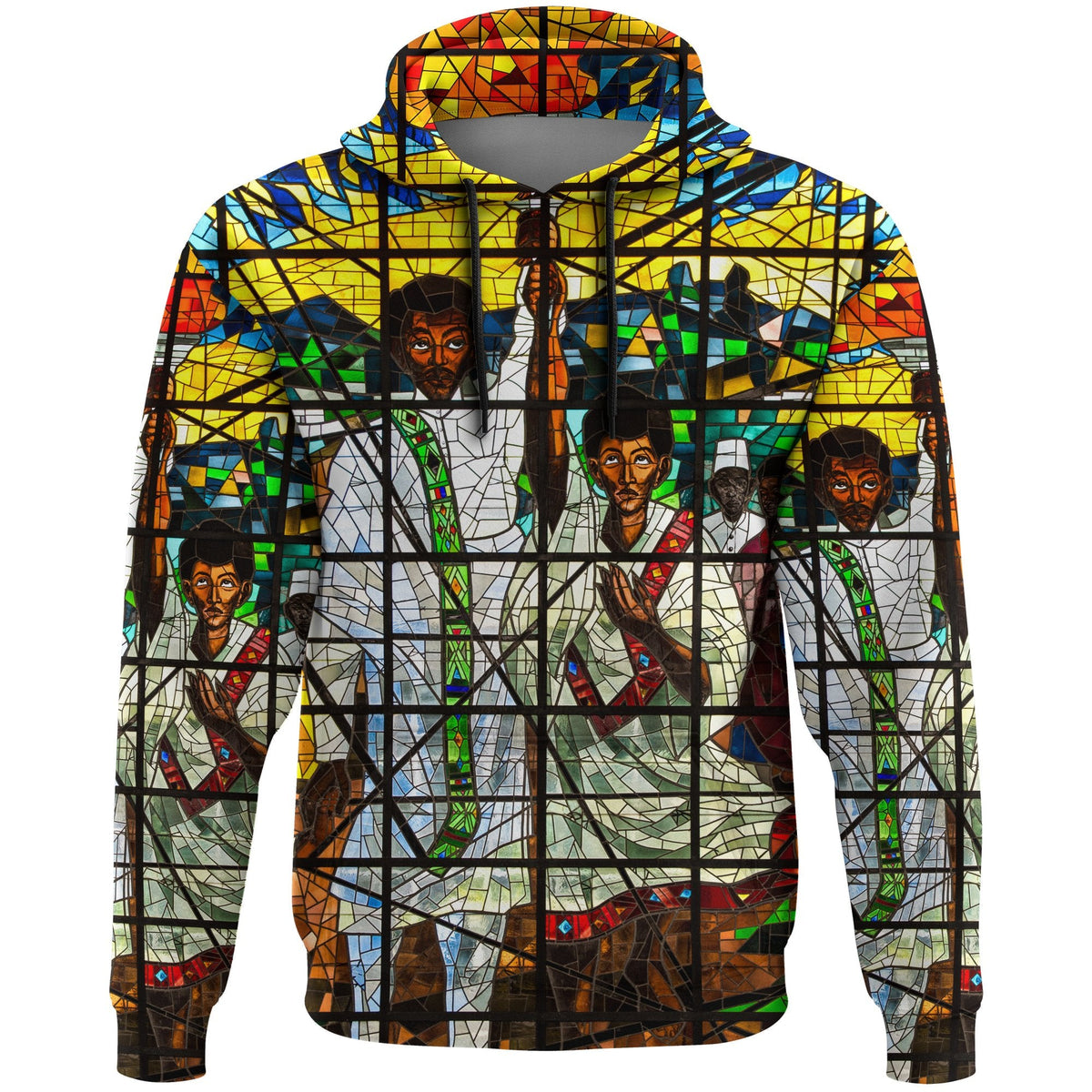 Ethiopia Hoodie, Ethiopian Orthodox - Wonder Print Shop