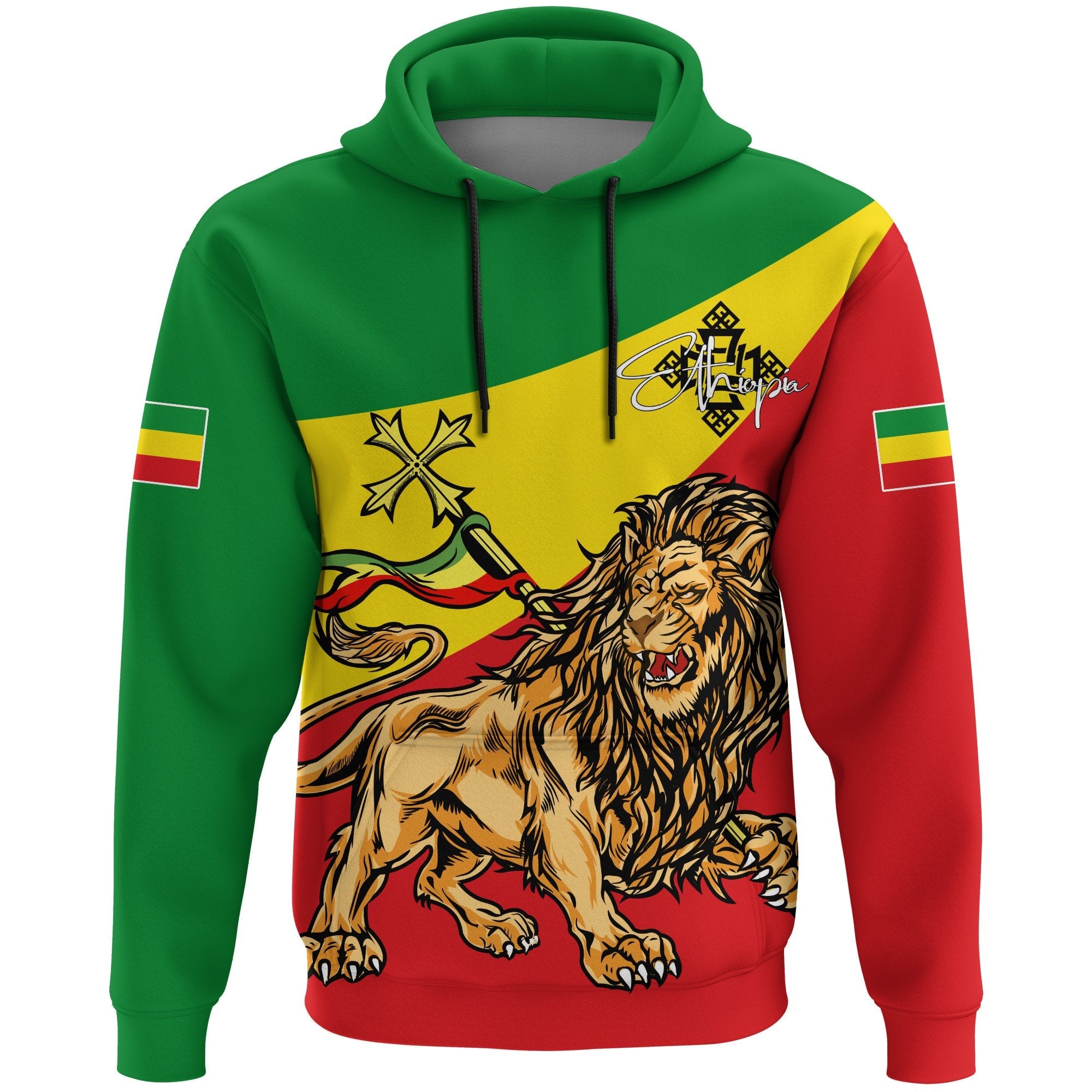 ethiopia-hoodie-ethiopia-lion-judah-flag