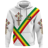 Ethiopia Hoodie, Ethiopia Cross Christmas Day Flag - Wonder Print Shop