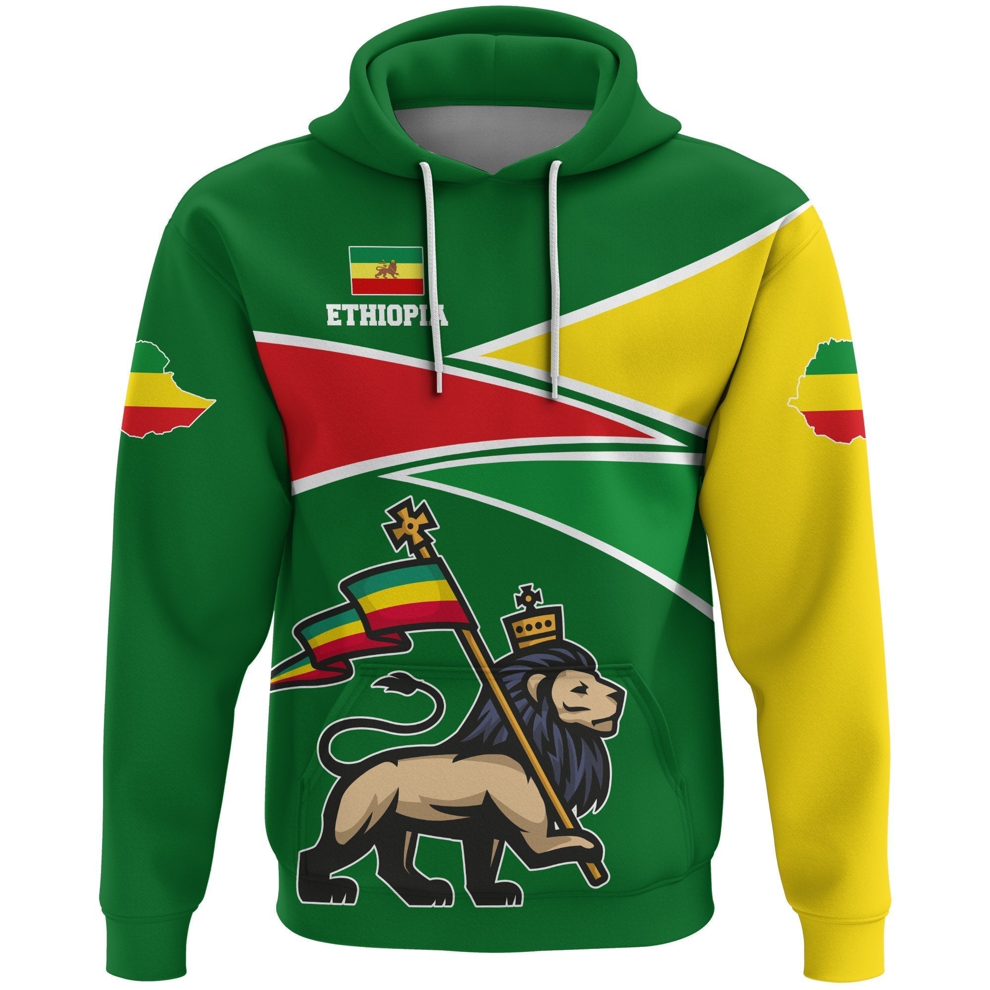ethiopia-hoodie-ethiopia-strong-lion