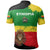 Ethiopia Polo Shirt Ethiopia Flag Brush - Wonder Print Shop