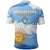 Argentina Polo Shirt Argentina Flag Brush - Wonder Print Shop
