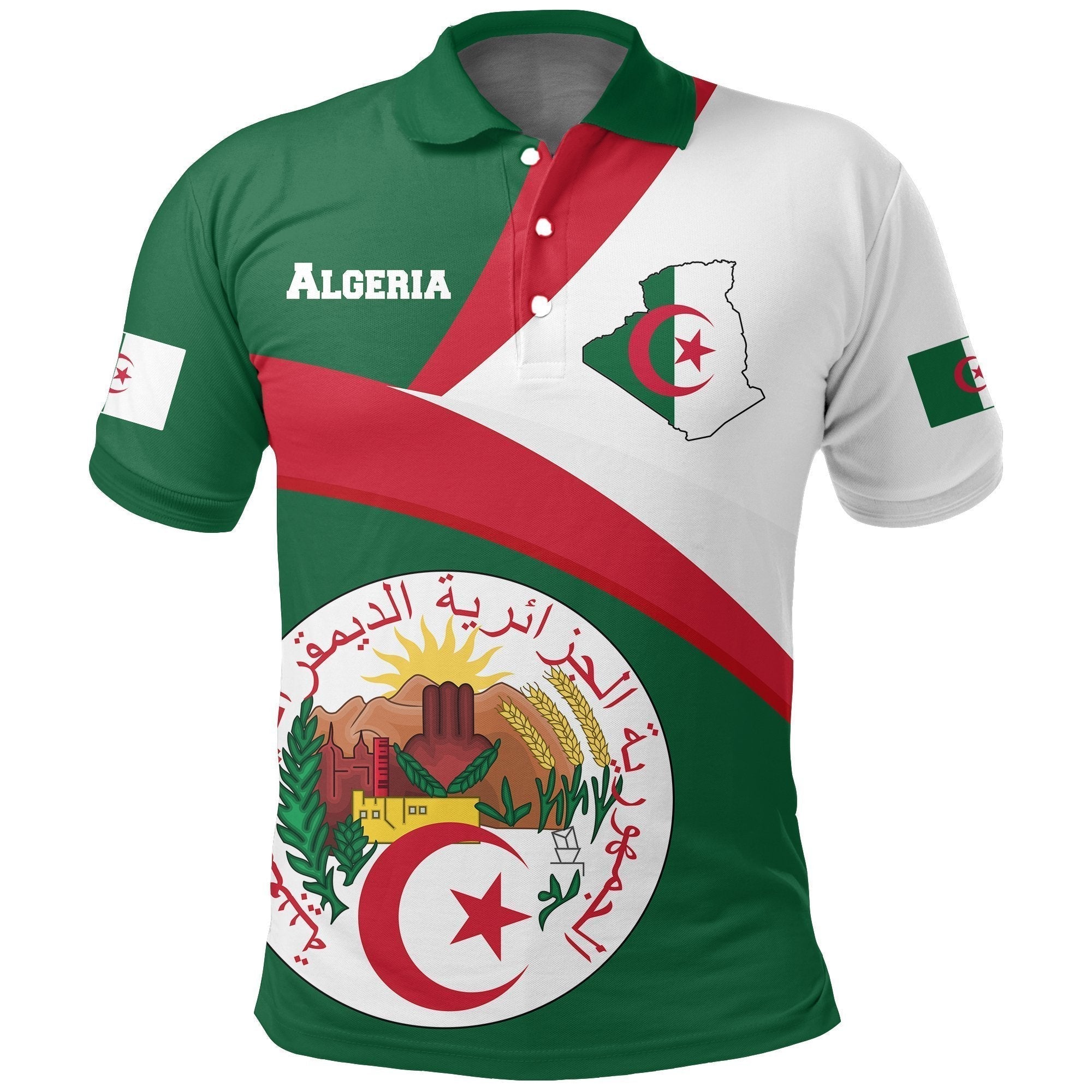 african-algeria-polo-algeria-flag-maps-green