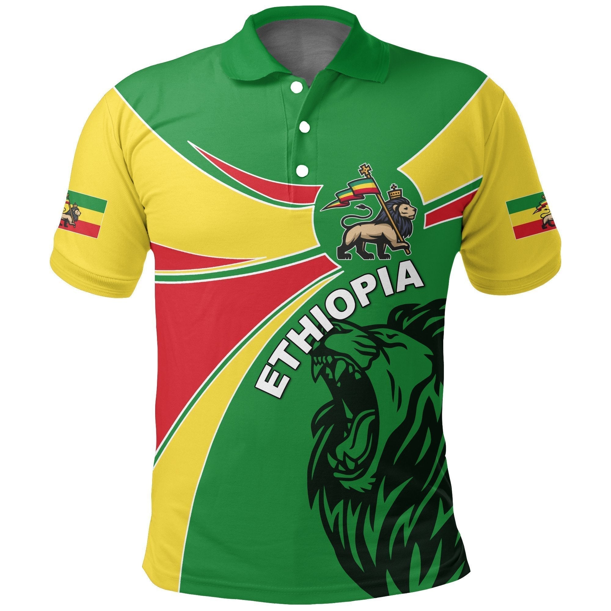 ethiopia-polo-shirt-ethiopia-round-coat-of-arms-lion