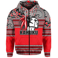 Custom Hawaii Kahuku High & Intermediate School Zip Hoodie No.1 LT6 - Wonder Print Shop
