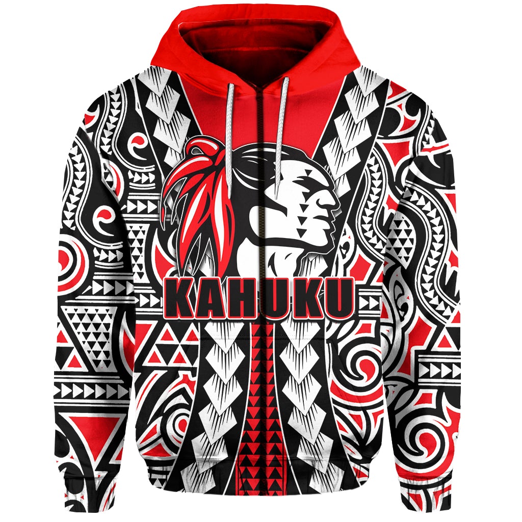 Custom Hawaii Kahuku High & Intermediate School Zip Hoodie No.2 LT6 - Wonder Print Shop
