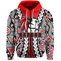 Custom Hawaii Kahuku High & Intermediate School Zip Hoodie No.2 LT6 - Wonder Print Shop