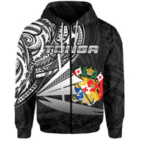 Tonga Zip Hoodie Kalia Polynesian NO.2 LT6 - Wonder Print Shop