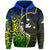 Custom Malampa Vanuatu Province Zip Hoodie Flag Color LT6 - Wonder Print Shop