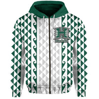 Custom Hawaii Rainbow Wahine Volleyball Zip Hoodie LT6 - Wonder Print Shop