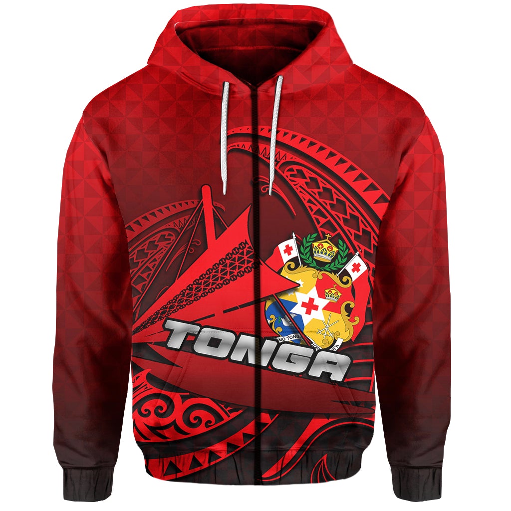 Tonga Emancipation Day Zip Hoodie Kalia No.1 LT6 - Wonder Print Shop