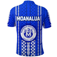 Hawaii Moanalua High School Polo Shirt Simple Style LT8 - Wonder Print Shop