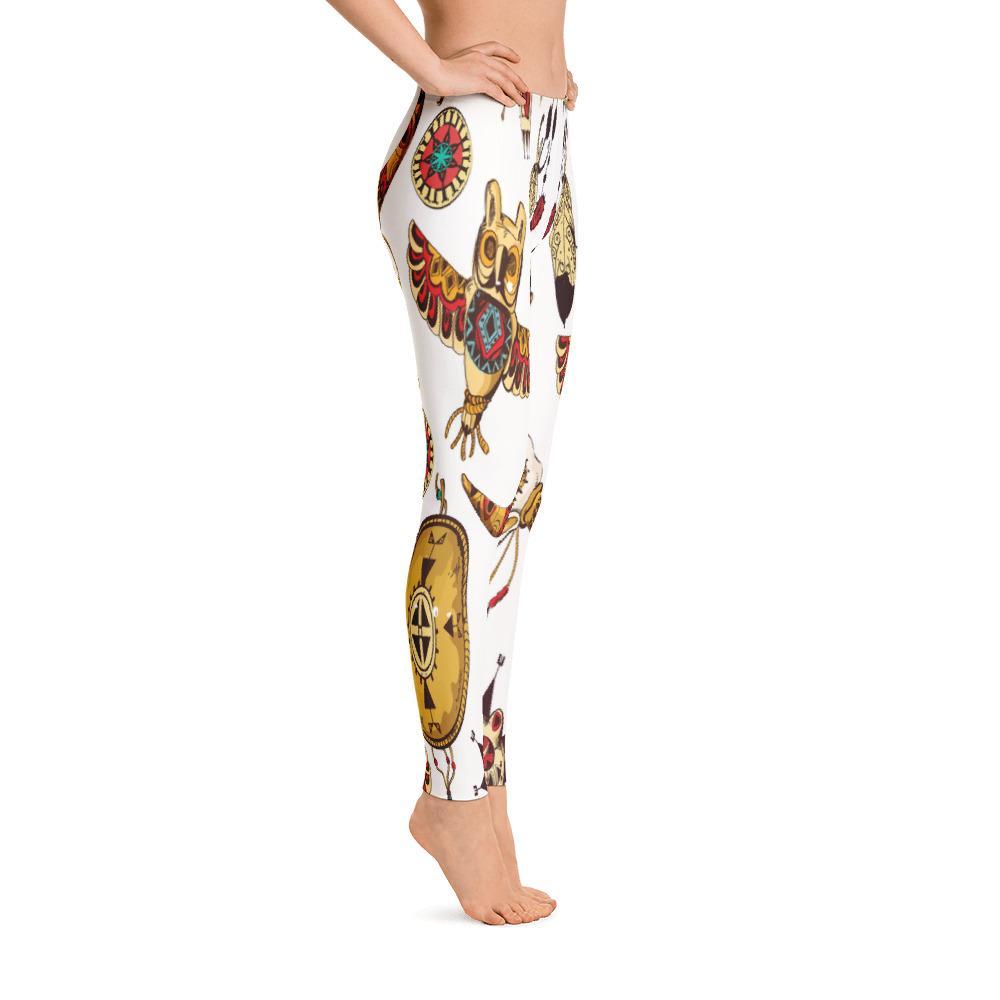 owl-native-american-leggings-for-women