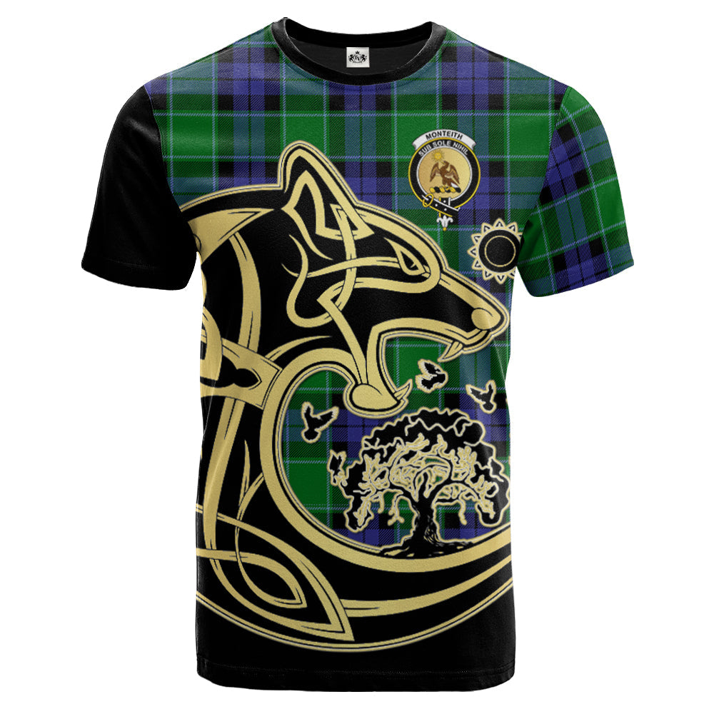 scottish-monteith-clan-crest-celtic-wolf-tartan-t-shirt