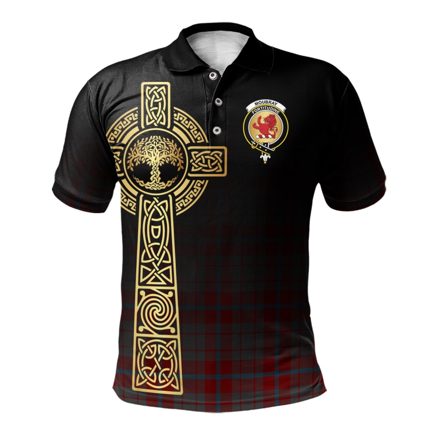 scottish-moubray-clan-crest-tartan-celtic-tree-of-life-polo-shirt
